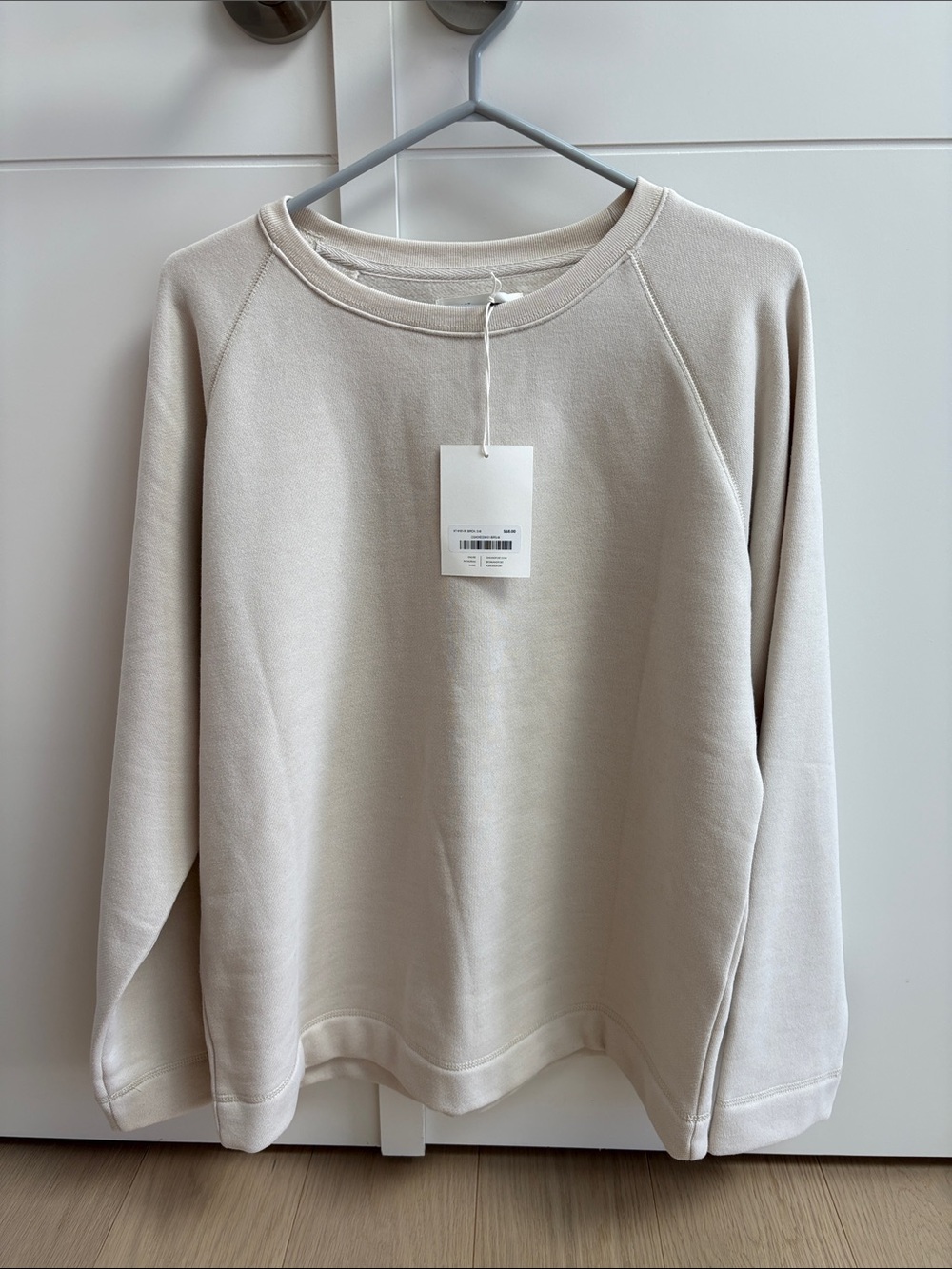OAK + FORT Men’s Sweats Cream Crewneck Sweater